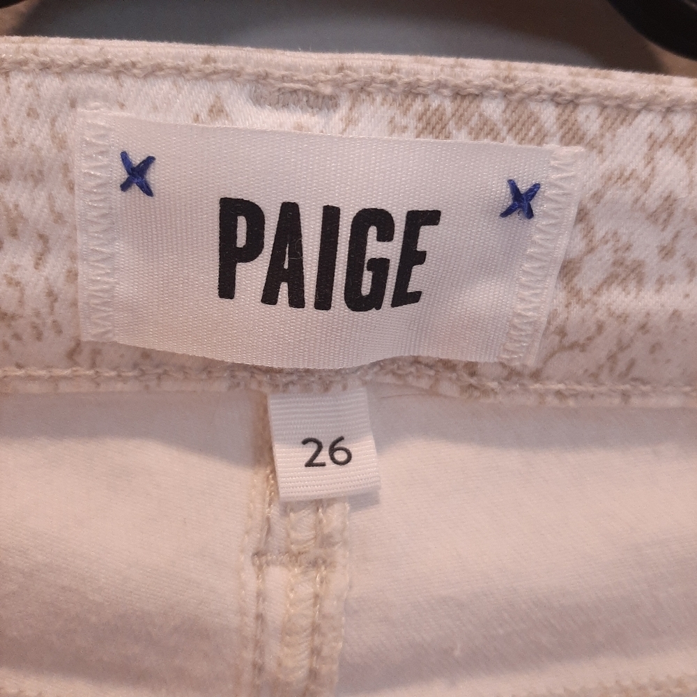 Paige Hoxton Ankle Snake Print Skinny Jeans Python Anthropologie Denim Size 26 - Picture 12 of 16